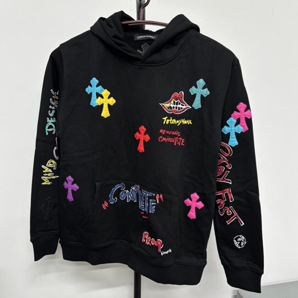 Chrome Hearts black hoodie